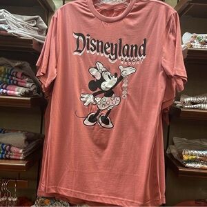 Pink Minnie Disneyland Resort Shirt